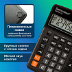 Калькулятор настольный BRAUBERG EXTRA-12-BK (206x155 мм), 12 разрядов, двойное питание, ЧЕРНЫЙ, 250481
