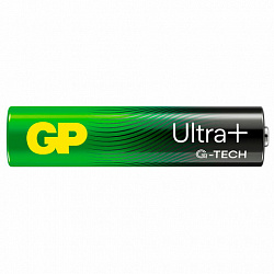 Батарейки КОМПЛЕКТ 8 шт., GP Ultra Plus G-Tech, AAA (LR03), алкалиновые, мизинчиковые, 24AUPA21-2CRB8