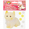 Игрушка-антистресс "КОТИК", 6 см, ассорти 4 цвета, дисплей, JOLLY JOT (ДЖОЛЛИ ДЖОТ), 665772