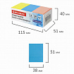 Блоки самоклеящиеся (стикеры) BRAUBERG 38х51 мм, 100 листов, НАБОР 12 штук, 3 неоновых цвета, 111345
