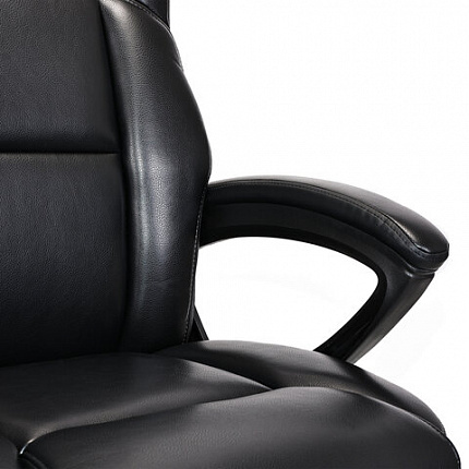 Кресло BRABIX PREMIUM "Oslo EX-549", рециклированная кожа, разборное пятилучие, черное, 532978