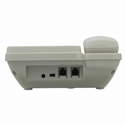 Телефон RITMIX RT-550 white, АОН, спикерфон, память 100 номеров, тональный / импульсный режим, белый, 80002154