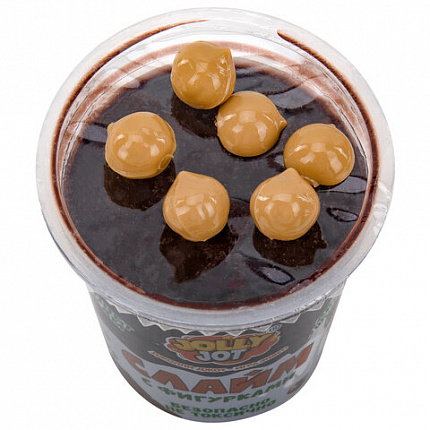 Слайм с фигурками, вкусняшки, 200 г, АССОРТИ 6 видов, JOLLY JOT (ДЖОЛЛИ ДЖОТ), 666668
