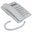 Телефон SANYO RA-S306W, спикерфон, память 50 номеров, тональный / импульсный режим, белый