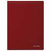 Папка 60 вкладышей BRAUBERG "Office", красная, 0,6 мм, 271329
