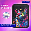 Пенал BRAUBERG, 2 отделения, полиэстер, 21х14 см, "Butterfly catcher", 272330