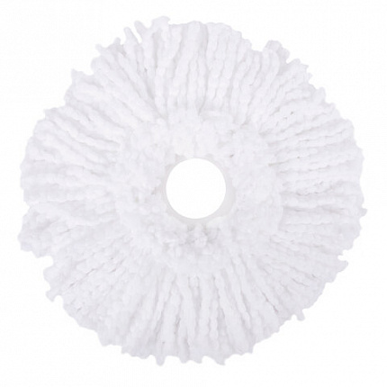 Швабра с отжимом и ведром 7л/5л, отжим центрифуга / рукоятка, 2 круглые насадки, крепление кольцо, зеленый, LAIMA 603624