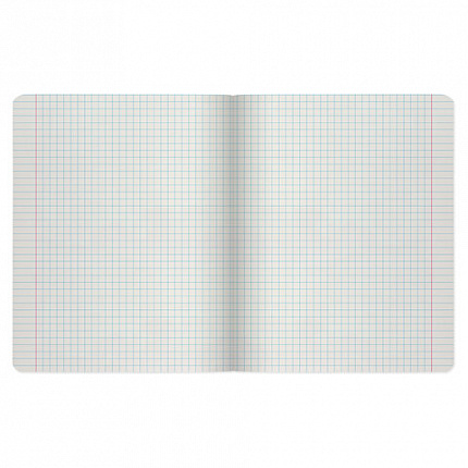 Тетрадь А5 48 л. АЛЬТ скоба, клетка, глянцевый лак, "Природа" (5 видов), 7-48-028