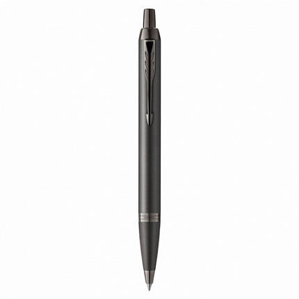 Ручка шариковая PARKER "IM Professionals Monochrome Titanium", корпус темно-серый, сталь, синяя, 2172961