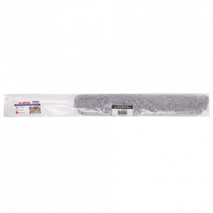 Пипидастр (сметка-метелка) для уборки пыли, метелка 35 см, рукоятка 20 см, серый, LAIMA, 608949