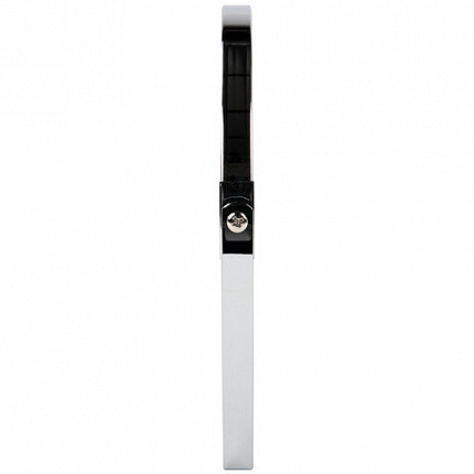 Зеркало настольное BRABIX (БРАБИКС), круглое, диаметр 17 см, двустороннее, с увеличением, рамка из нержавеющей стали, 607421