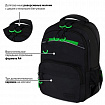 Рюкзак BRAUBERG FORCE, 2 отделения, 5 карманов, "Neon green", 39х28х17 см, 273153